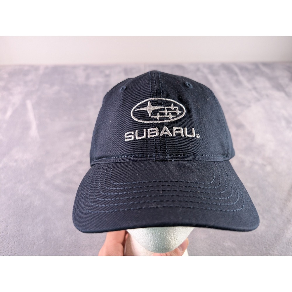 Subaru Navy Blue Logo Baseball Cap Hat Adjustable Snapback Cotton RN128218